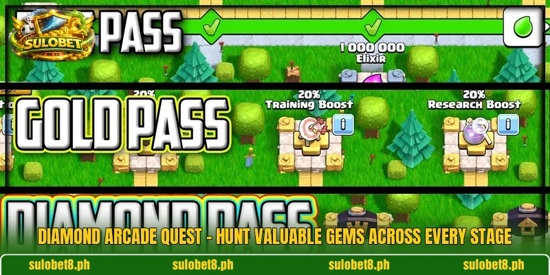 Diamond Arcade Quest – Hunt Valuable Gems Across Every Stage