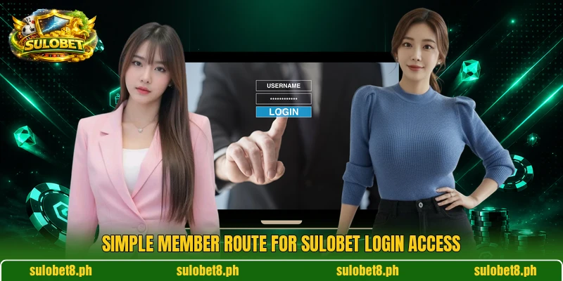 Simple member route for SULOBET login access